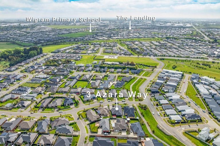 Photo of property in 3 Azara Way, Wigram, Christchurch, 8025