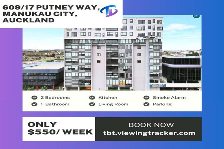 Photo of property in Twin Towers, 609/17 Putney Way, Manukau, Auckland, 2104