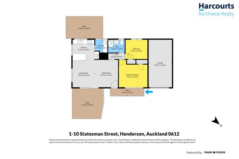 Photo of property in 1/10 Statesman Street, Henderson, Auckland, 0612
