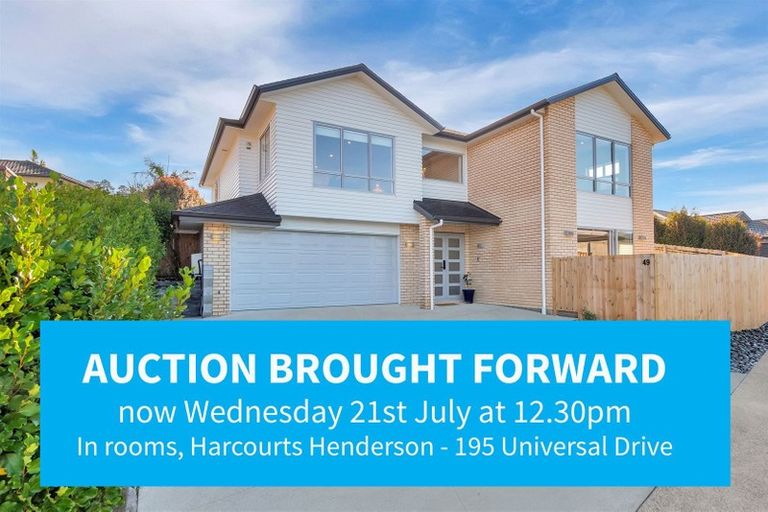 Photo of property in 49 South Kensington Way, Henderson, Auckland, 0612