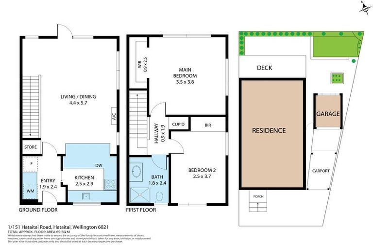 Photo of property in 1/151 Hataitai Road, Hataitai, Wellington, 6021