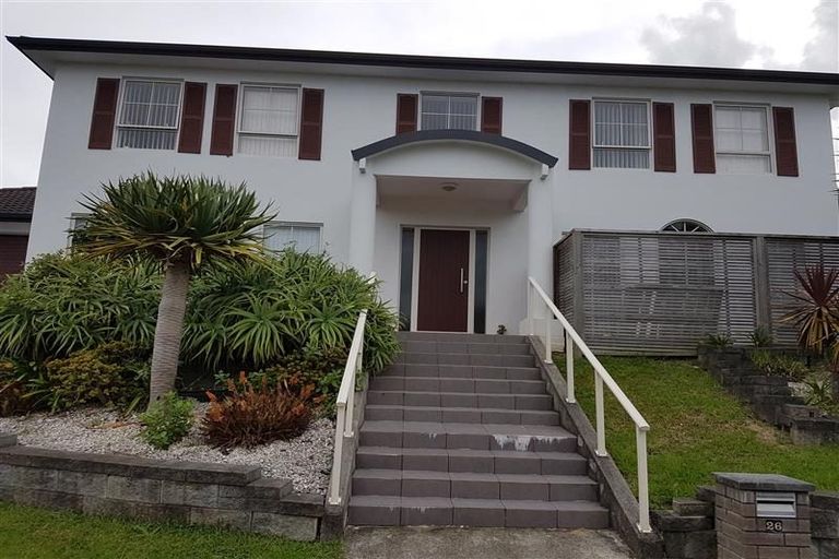 Photo of property in 26 Spoonbill Place, Unsworth Heights, Auckland, 0632