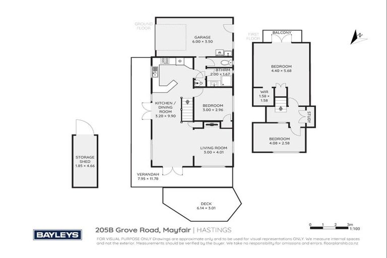 Photo of property in 205b Grove Road, Mayfair, Hastings, 4122