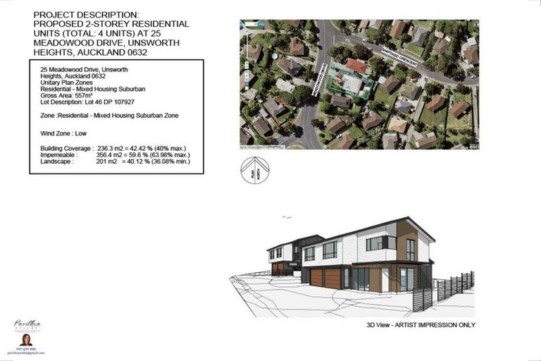 Photo of property in 25 Meadowood Drive, Unsworth Heights, Auckland, 0632