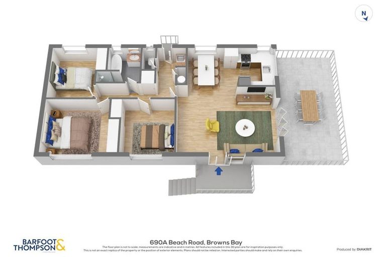 Photo of property in 690a Beach Road, Browns Bay, Auckland, 0630