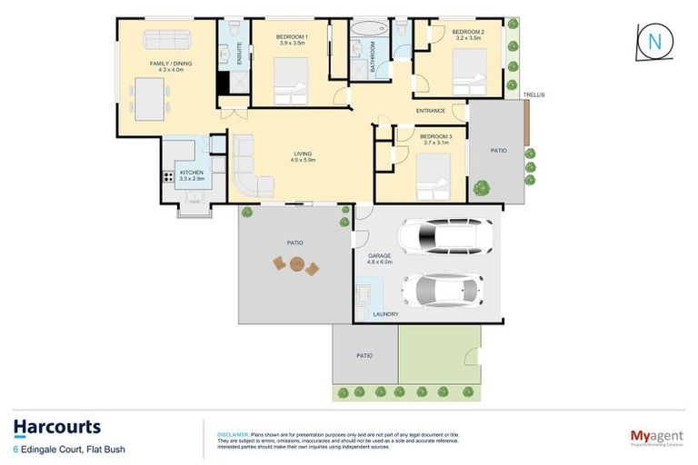 Photo of property in 6 Edingale Court, Flat Bush, Auckland, 2019