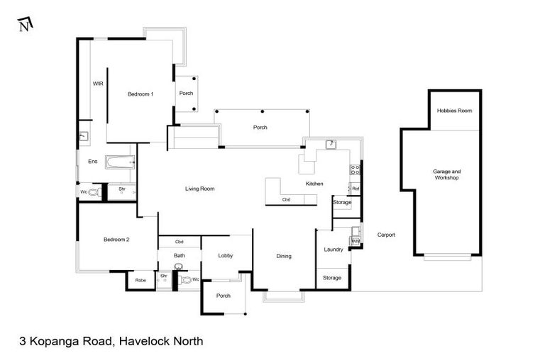 Photo of property in 3 Kopanga Road, Havelock North, 4130