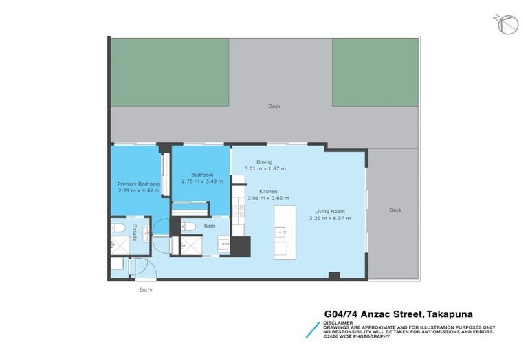Photo of property in Frank Sargeson Apts, 4/80g Anzac Street, Takapuna, Auckland, 0622