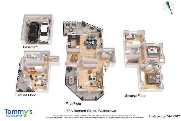 Photo of property in 183a Barnard Street, Wadestown, Wellington, 6012