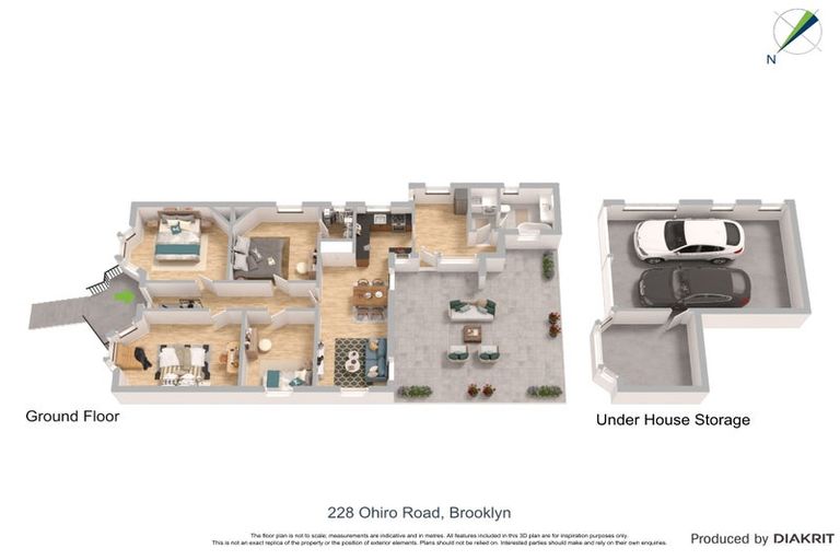 Photo of property in 228 Ohiro Road, Brooklyn, Wellington, 6021