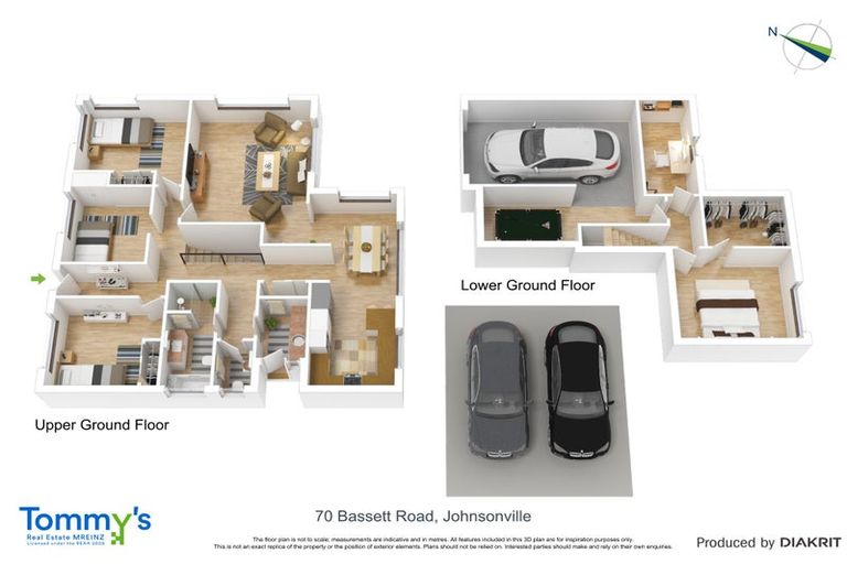 Photo of property in 70 Bassett Road, Johnsonville, Wellington, 6037