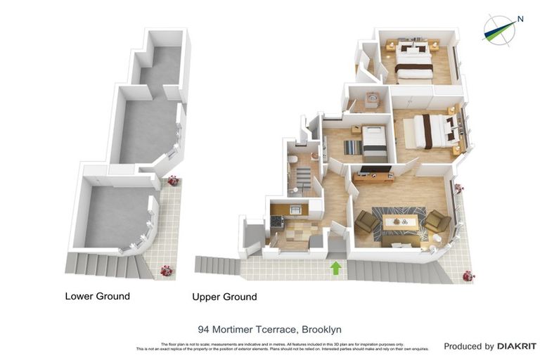 Photo of property in 94 Mortimer Terrace, Brooklyn, Wellington, 6021