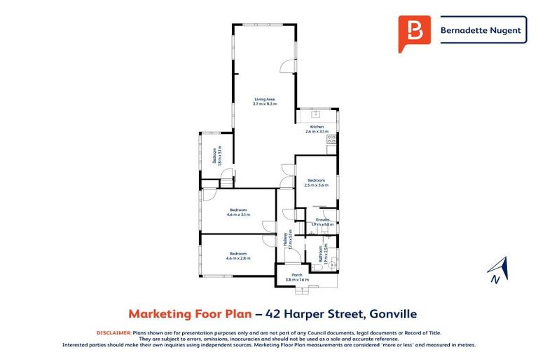 Photo of property in 42 Harper Street, Gonville, Whanganui, 4501