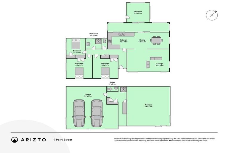 Photo of property in 9 Parry Street, Huntly, 3700