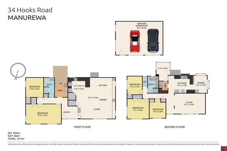 Photo of property in 34 Hooks Road, Manurewa, Auckland, 2102