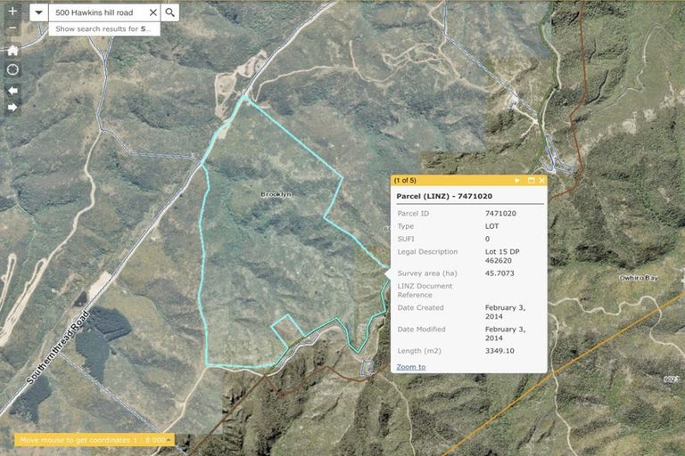 Photo of property in Long Gully Farm, 500 Hawkins Hill Road, Brooklyn, Wellington, 6021
