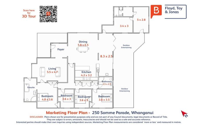 Photo of property in 250 Somme Parade, Aramoho, Whanganui, 4500