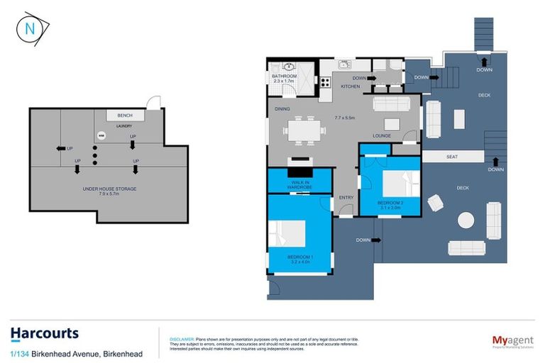 Photo of property in 1/134 Birkenhead Avenue, Birkenhead, Auckland, 0626