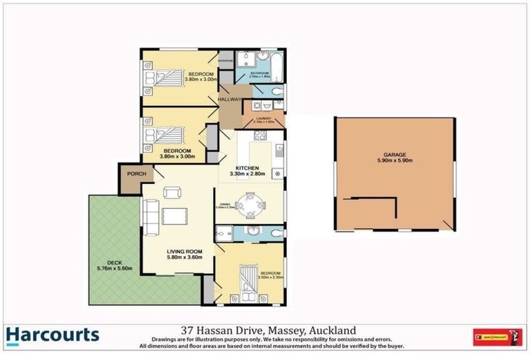 Photo of property in 37 Hassan Drive, Massey, Auckland, 0614