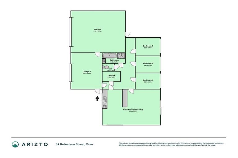 Photo of property in 69 Robertson Street, Gore, 9710