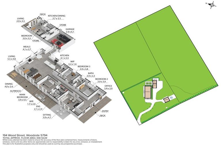 Photo of property in 194 Wood Street, Woodside, Greytown, 5794