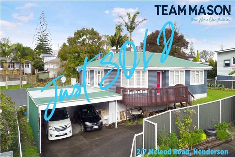 Photo of property in 2/7 Mcleod Road, Henderson, Auckland, 0612