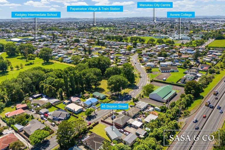Photo of property in 45 Skipton Street, Mangere East, Auckland, 2024