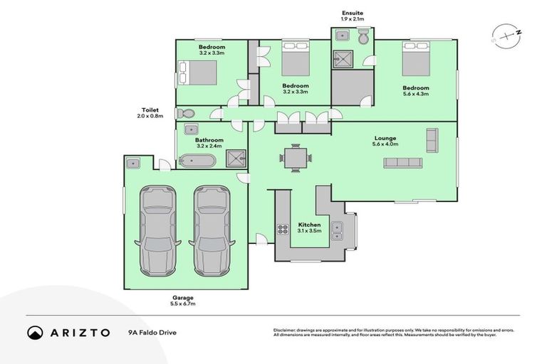 Photo of property in 1/9 Faldo Drive, Golflands, Auckland, 2013