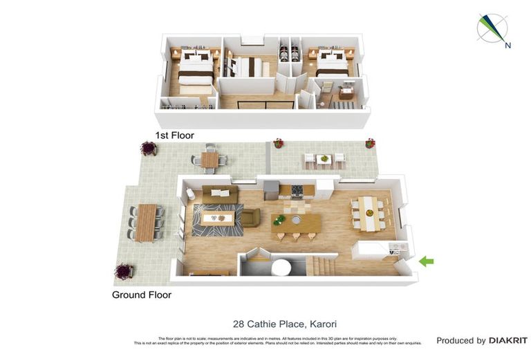 Photo of property in 28 Cathie Place, Karori, Wellington, 6012