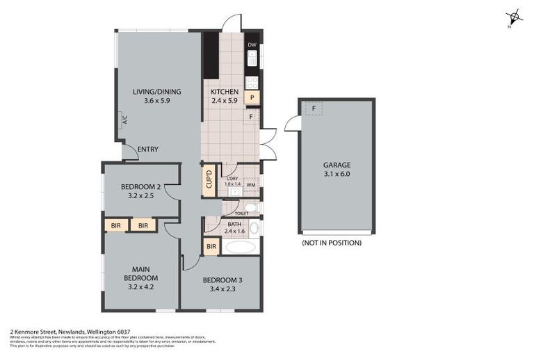 Photo of property in 2 Kenmore Street, Newlands, Wellington, 6037