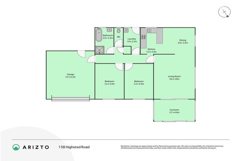 Photo of property in 2/15 Highsted Road, Bishopdale, Christchurch, 8053