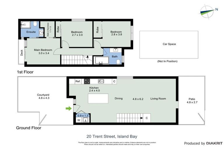 Photo of property in 2/20 Trent Street, Island Bay, Wellington, 6023
