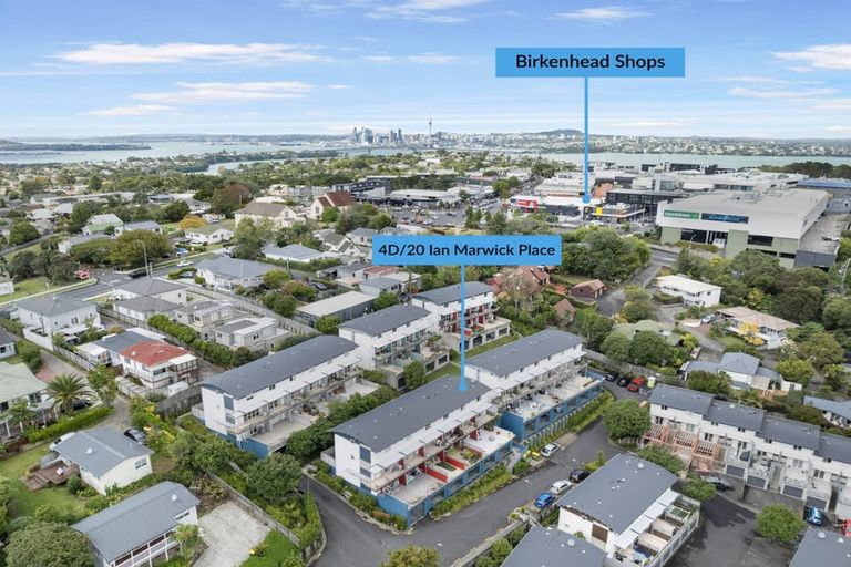 Photo of property in 4d/20 Ian Marwick Place, Birkenhead, Auckland, 0626