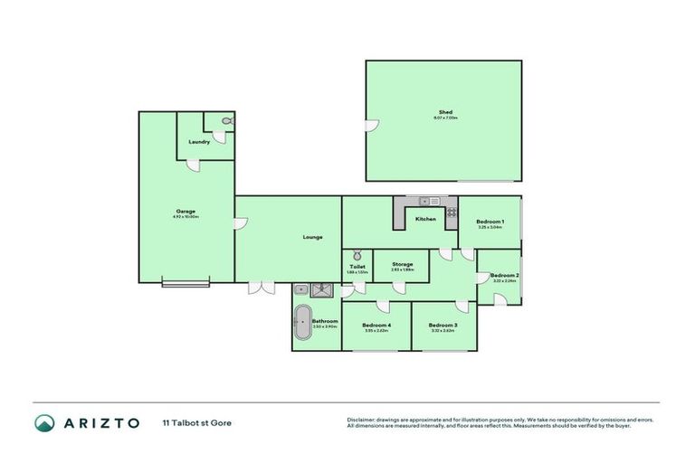 Photo of property in 11 Talbot Street, East Gore, Gore, 9710