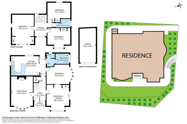 Photo of property in 75 Brougham Street, Mount Victoria, Wellington, 6011