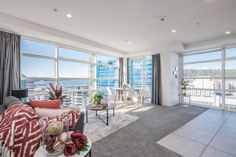 Photo of property in Pinnacle On Victoria, 160 Victoria Street, Te Aro, Wellington, 6011
