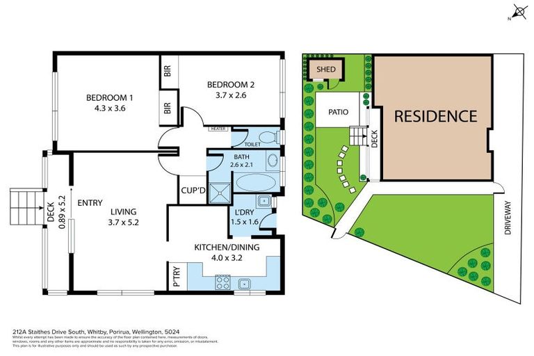 Photo of property in 212a Staithes Drive South, Whitby, Porirua, 5024