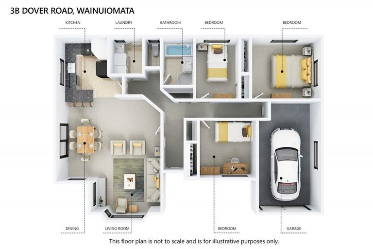 Photo of property in 3 Dover Road, Wainuiomata, Lower Hutt, 5014