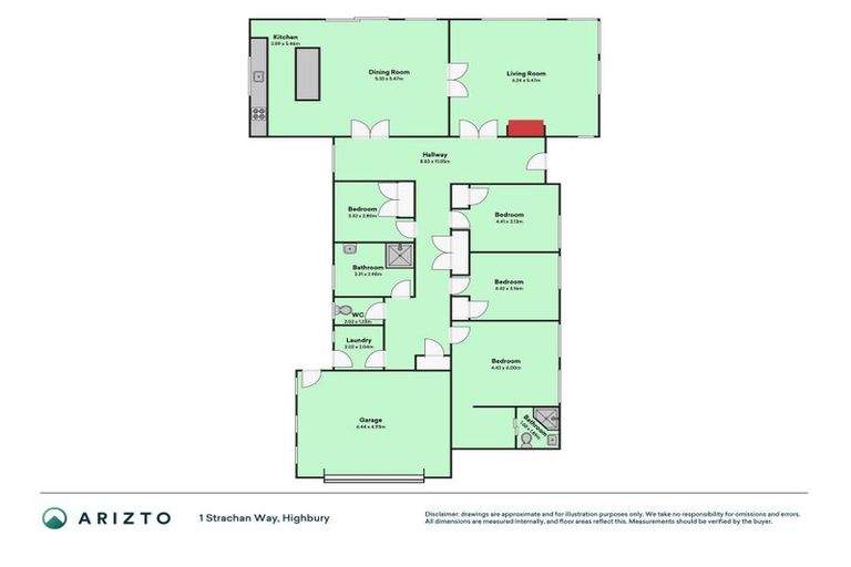 Photo of property in 1 Strachan Way, Highbury, Palmerston North, 4412