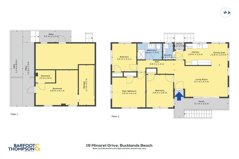 Photo of property in 19 Minaret Drive, Bucklands Beach, Auckland, 2014