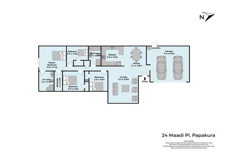 Photo of property in 24 Maadi Place, Papakura, 2110