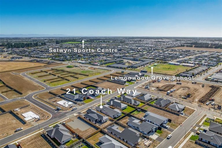 Photo of property in 21 Coach Way, Rolleston, 7614