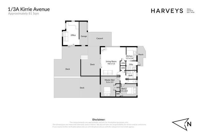 Photo of property in 3a/1 Kirrie Avenue, Te Atatu South, Auckland, 0610