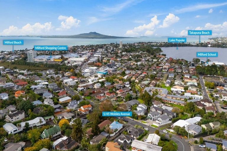 Photo of property in 1/45 Wolsley Avenue, Milford, Auckland, 0620