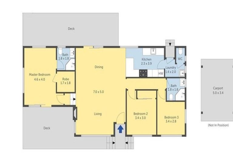 Photo of property in 27 Roby Street, Te Atatu Peninsula, Auckland, 0610