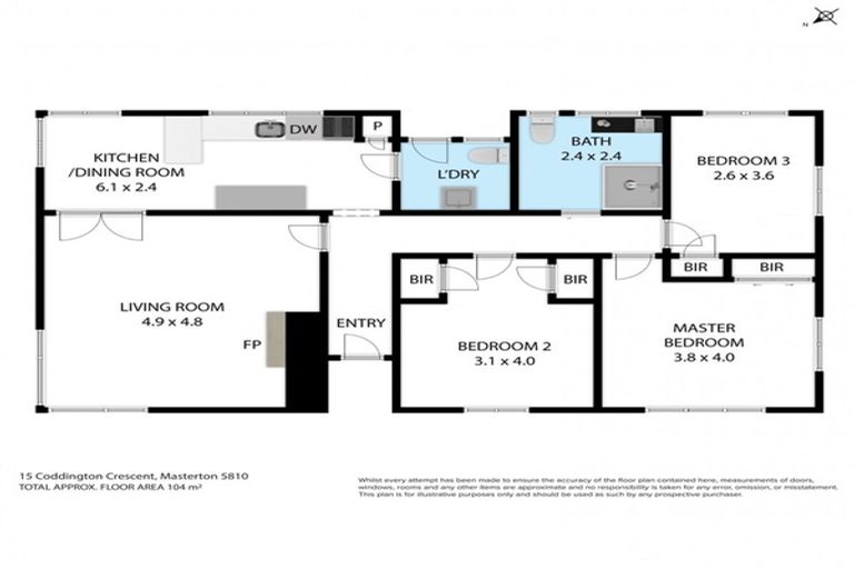 Photo of property in 15 Coddington Crescent, Masterton, 5810