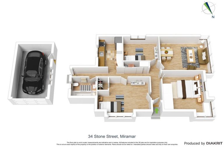 Photo of property in 34 Stone Street, Miramar, Wellington, 6022