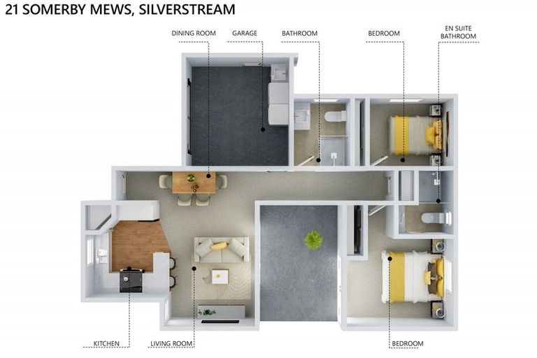 Photo of property in 21 Somerby Mews, Silverstream, Upper Hutt, 5019
