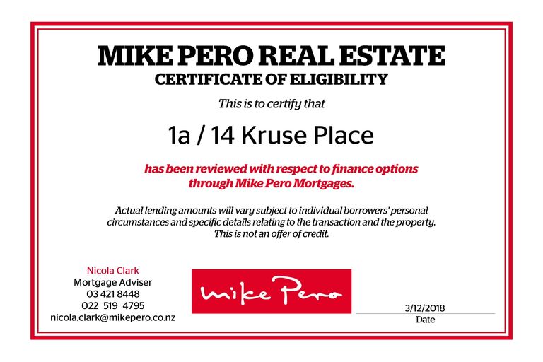 Photo of property in 1/14a Kruse Place, Redwood, Christchurch, 8051