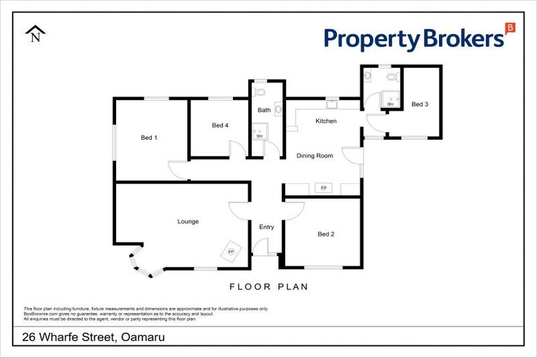 Photo of property in 26 Wharfe Street, South Hill, Oamaru, 9400